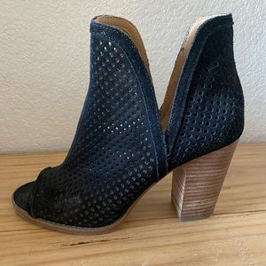 Lucky Brand Black Suede Bootie